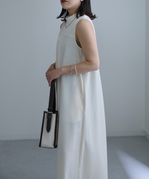 ap retro（アプレトロ）の「タックオールインワン（つなぎ/オールインワン・レディース・ブラウン/オフホワイト/ブラック・FREE）」の6枚目の写真