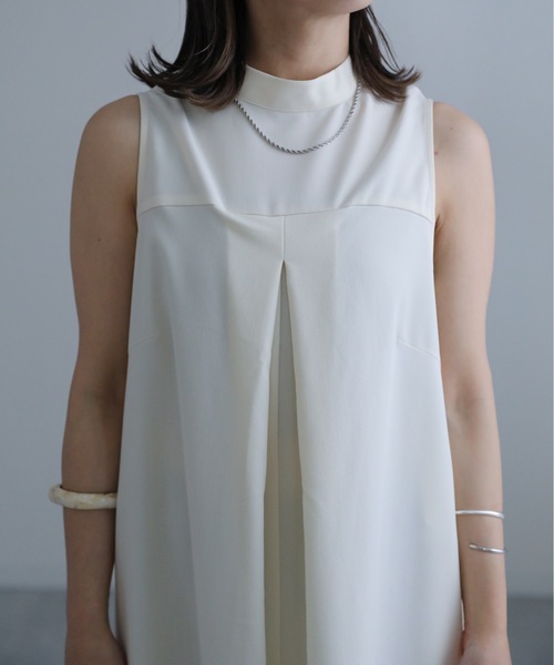 ap retro（アプレトロ）の「タックオールインワン（つなぎ/オールインワン・レディース・ブラウン/オフホワイト/ブラック・FREE）」の16枚目の写真