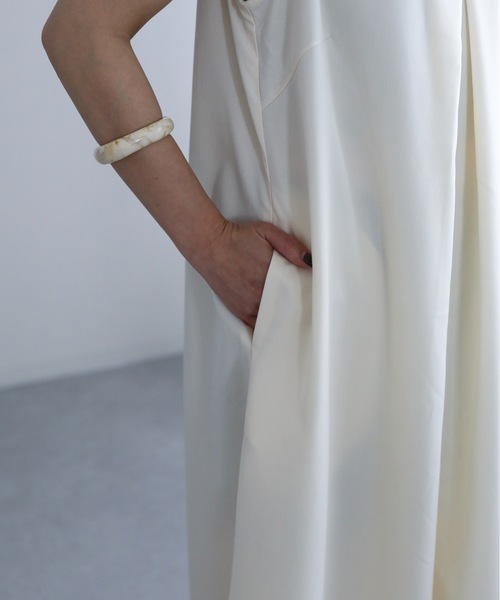 ap retro（アプレトロ）の「タックオールインワン（つなぎ/オールインワン・レディース・ブラウン/オフホワイト/ブラック・FREE）」の17枚目の写真