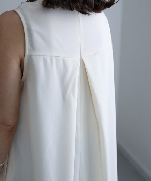 ap retro（アプレトロ）の「タックオールインワン（つなぎ/オールインワン・レディース・ブラウン/オフホワイト/ブラック・FREE）」の18枚目の写真