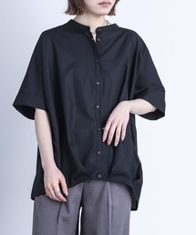 yohji yamamoto+noir  ヨウジヤマモト+ノアール　半袖ブラウス Yohji Yamamoto +NOIR | BRAND CATEGORY | Yohji Yamamoto
