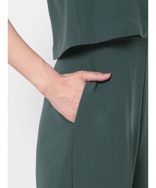 EMODA（エモダ）の「バックスリットオープンサロペット（つなぎ/オールインワン・レディース・ブルー/ブラック/キャメル・FREE）」の22枚目の写真