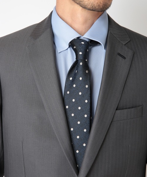 CROWDED CLOSET（クラウデッドクローゼット）の「コインドット柄ネクタイ（ネクタイ・メンズ・ネイビー/ブラウン/ターコイズブルー・FREE）」の5枚目の写真