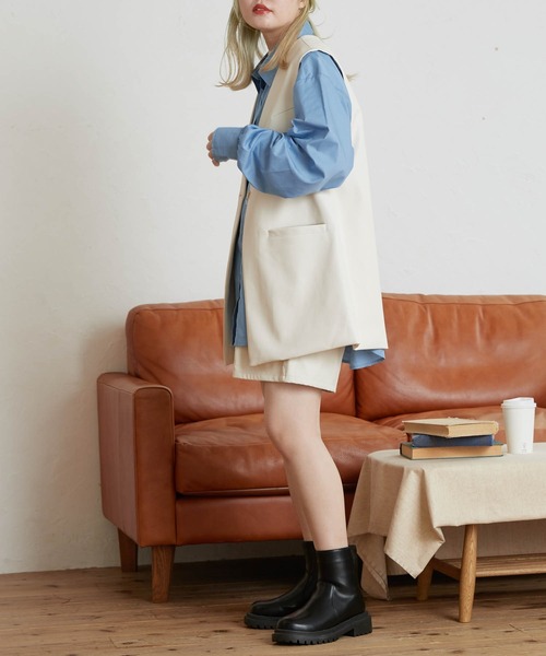 WEGO（ウィゴー）の「WEGO/サイドZIPブーツ（ブーツ・レディース・ブラック・MEDIUM/LARGE）」の3枚目の写真