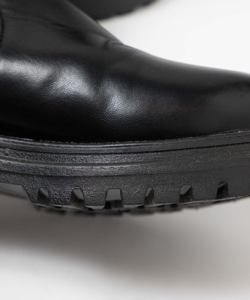 WEGO（ウィゴー）の「WEGO/サイドZIPブーツ（ブーツ・レディース・ブラック・MEDIUM/LARGE）」の12枚目の写真