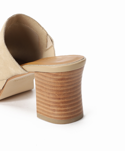 LE TALON（ルタロン）の「6.5cmレザーストームサボミュール（サンダル・レディース・ベージュ/キャメル・MEDIUM/LARGE/SMALL）」の6枚目の写真