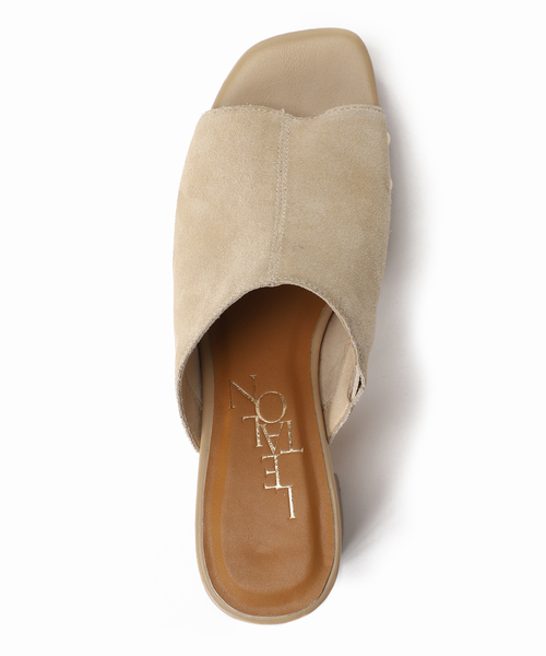 LE TALON（ルタロン）の「6.5cmレザーストームサボミュール（サンダル・レディース・ベージュ/キャメル・MEDIUM/LARGE/SMALL）」の7枚目の写真