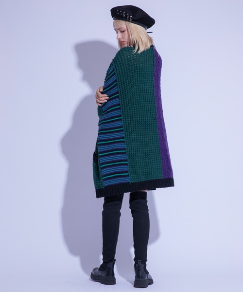 Candy Stripper（キャンディストリッパー）の「CANDY CRAZY PATTERN KNIT カーディガン（カーディガン/ボレロ・レディース・ベージュ/グレー/レッド・2）」の21枚目の写真