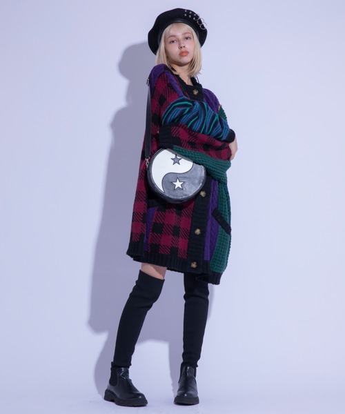 Candy Stripper（キャンディストリッパー）の「CANDY CRAZY PATTERN KNIT カーディガン（カーディガン/ボレロ・レディース・ベージュ/グレー/レッド・2）」の20枚目の写真