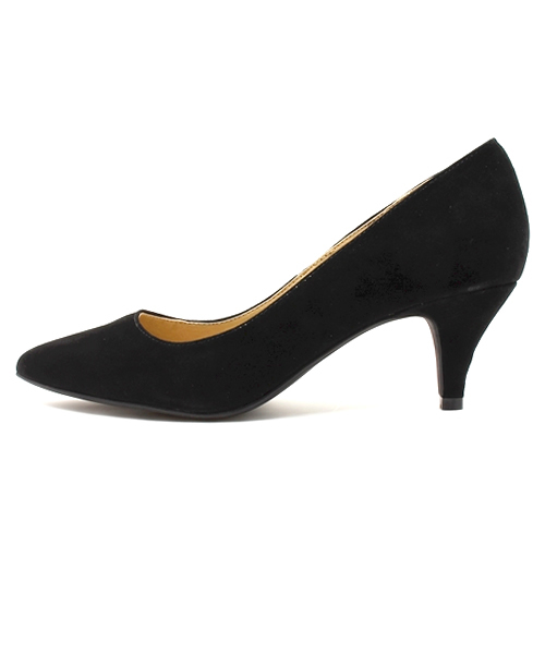Rouge vif（ルージュヴィフ）の「ｽｴｰﾄﾞﾊﾟﾝﾌﾟｽ2015SPRING（パンプス・レディース・ブラック・35/36/39/38/37）」の2枚目の写真