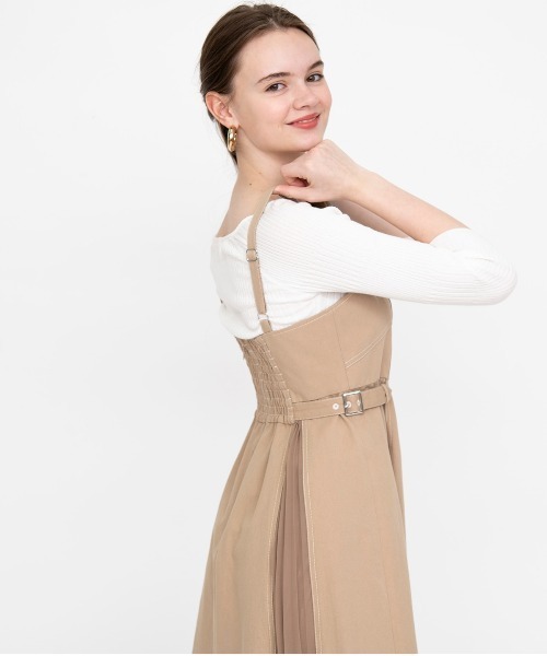 アンドクチュール　デニムワンピース AND COUTURE（アンドクチュール）の「デニムノースリロング