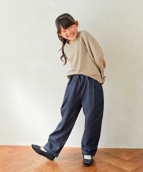 undeny.(アンディニ-)の「アンディニー タックバルーンパンツ(その他パンツ・キッズ・ブラック/アイボリー/ネイビー・M/XL/L)」の3枚目の写真
