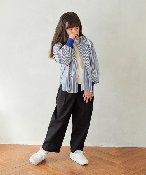 undeny.(アンディニ-)の「アンディニー タックバルーンパンツ(その他パンツ・キッズ・ブラック/アイボリー/ネイビー・M/XL/L)」の2枚目の写真
