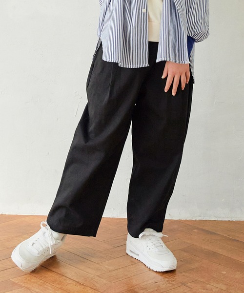 undeny.(アンディニ-)の「アンディニー タックバルーンパンツ(その他パンツ・キッズ・ブラック/アイボリー/ネイビー・M/XL/L)」の6枚目の写真