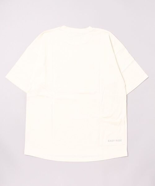 narifuri（ナリフリ）の「nanotec 制菌バックポケットTシャツ（Tシャツ/カットソー・メンズ・ベージュ/オフホワイト/サーモンピンク・MEDIUM/LARGE）」の20枚目の写真