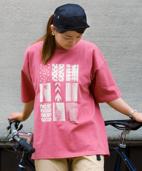 narifuri（ナリフリ）の「nanotec 制菌バックポケットTシャツ（Tシャツ/カットソー・メンズ・ベージュ/オフホワイト/サーモンピンク・MEDIUM/LARGE）」の3枚目の写真