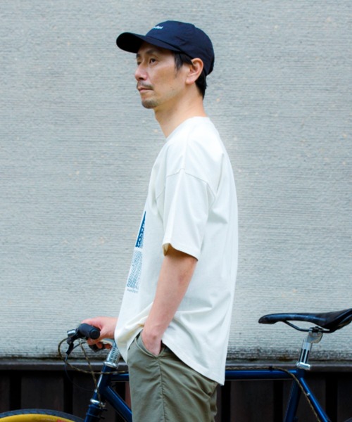 narifuri（ナリフリ）の「nanotec 制菌バックポケットTシャツ（Tシャツ/カットソー・メンズ・ベージュ/オフホワイト/サーモンピンク・MEDIUM/LARGE）」の18枚目の写真