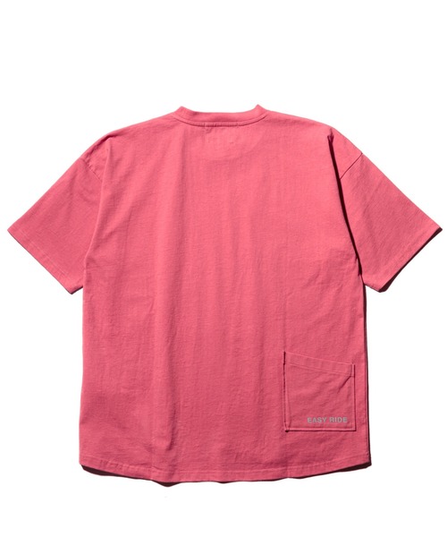 narifuri（ナリフリ）の「nanotec 制菌バックポケットTシャツ（Tシャツ/カットソー・メンズ・ベージュ/オフホワイト/サーモンピンク・MEDIUM/LARGE）」の5枚目の写真