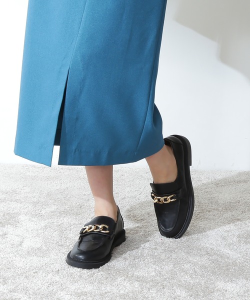 N.（N. Natural Beauty Basic）（エヌエヌナチュラルビューティーベーシック）の「ビット付ローファー（パンプス・レディース・ブラック/ブラウン・23.5cm/24.5cm/22.5cm）」の15枚目の写真