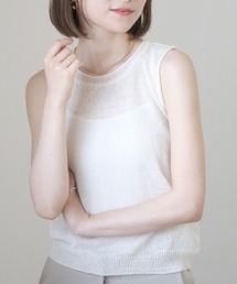 Reurie' | ノースリーブサマーリネンニット(その他トップス)