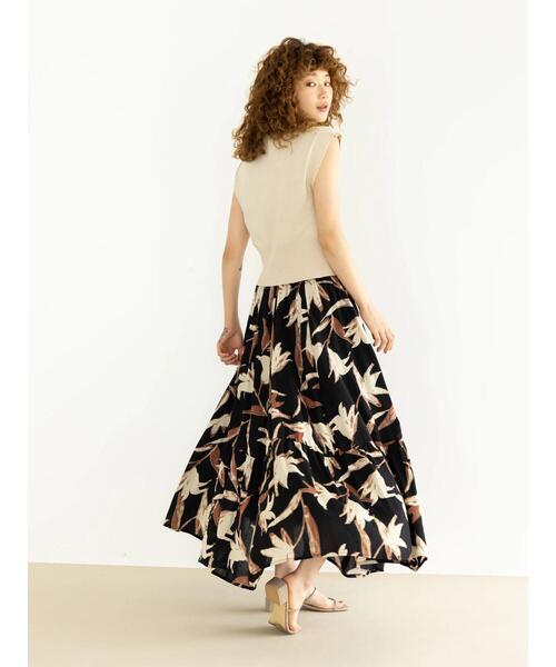 koe（コエ）の「【アースカラー】ニットベスト*（ニット/セーター・レディース・アイボリー/ブラック/テラコッタ/ダークブラウン・FREE）」の11枚目の写真