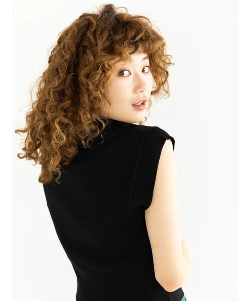 koe（コエ）の「【アースカラー】ニットベスト*（ニット/セーター・レディース・アイボリー/ブラック/テラコッタ/ダークブラウン・FREE）」の8枚目の写真