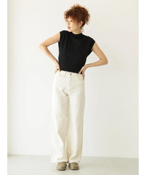 koe（コエ）の「【アースカラー】ニットベスト*（ニット/セーター・レディース・アイボリー/ブラック/テラコッタ/ダークブラウン・FREE）」の19枚目の写真