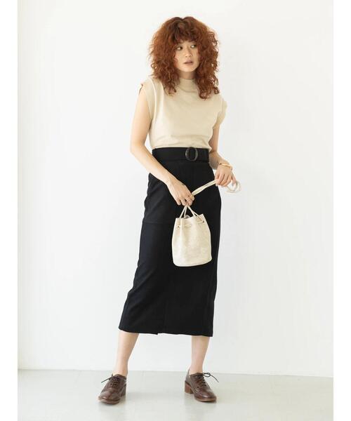 koe（コエ）の「【アースカラー】ニットベスト*（ニット/セーター・レディース・アイボリー/ブラック/テラコッタ/ダークブラウン・FREE）」の9枚目の写真