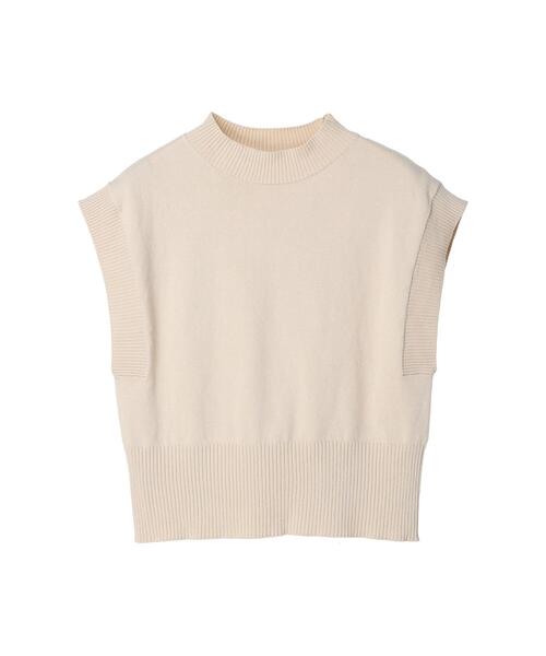 koe（コエ）の「【アースカラー】ニットベスト*（ニット/セーター・レディース・アイボリー/ブラック/テラコッタ/ダークブラウン・FREE）」の20枚目の写真