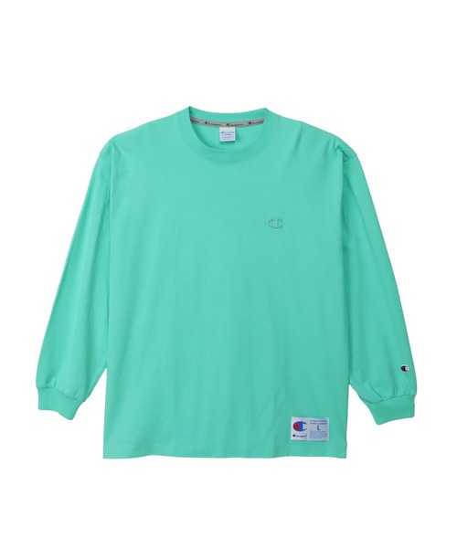 Champion(チャンピオン)の「【Champion/チャンピオン】メンズ アクションスタイル ロングスリーブTシャツ(Tシャツ/カットソー・メンズ・ネイビー/グレー/ブルー/ホワイト/ブラック/オートミール/オレンジ/ロイヤルブルー/ヘザーグレー/その他35・X-LARGE/MEDIUM/SMALL/LARGE/XX-LARGE)」の10枚目の写真