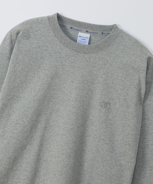 Champion(チャンピオン)の「【Champion/チャンピオン】メンズ アクションスタイル ロングスリーブTシャツ(Tシャツ/カットソー・メンズ・ネイビー/グレー/ブルー/ホワイト/ブラック/オートミール/オレンジ/ロイヤルブルー/ヘザーグレー/その他35・X-LARGE/MEDIUM/SMALL/LARGE/XX-LARGE)」の16枚目の写真