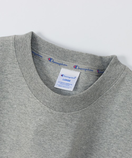 Champion(チャンピオン)の「【Champion/チャンピオン】メンズ アクションスタイル ロングスリーブTシャツ(Tシャツ/カットソー・メンズ・ネイビー/グレー/ブルー/ホワイト/ブラック/オートミール/オレンジ/ロイヤルブルー/ヘザーグレー/その他35・X-LARGE/MEDIUM/SMALL/LARGE/XX-LARGE)」の17枚目の写真