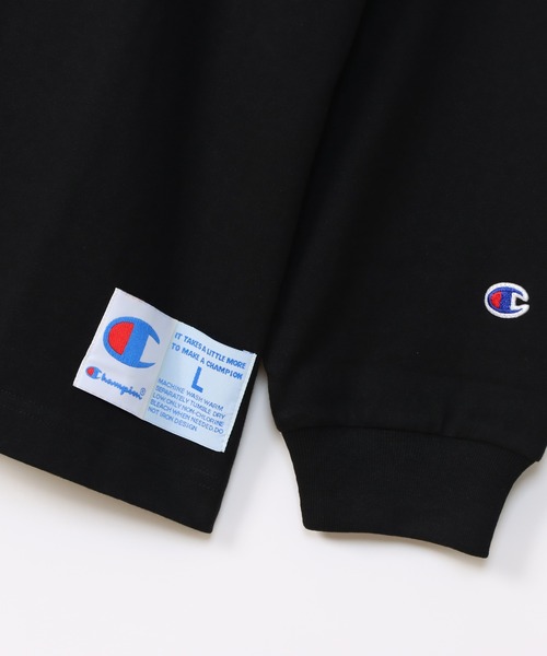 Champion(チャンピオン)の「【Champion/チャンピオン】メンズ アクションスタイル ロングスリーブTシャツ(Tシャツ/カットソー・メンズ・ネイビー/グレー/ブルー/ホワイト/ブラック/オートミール/オレンジ/ロイヤルブルー/ヘザーグレー/その他35・X-LARGE/MEDIUM/SMALL/LARGE/XX-LARGE)」の14枚目の写真