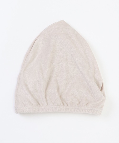 sleeping.com（スリーピングドットコム）の「オリジナルの香り付き素材 ゆるふわパイルカットソーナイトキャップ（その他ルームウェア・レディース・ベージュ/オリーブ・FREE）」の8枚目の写真