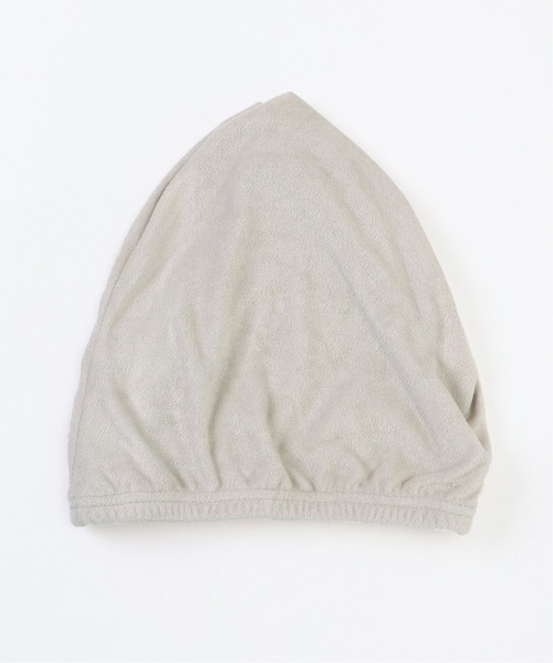 sleeping.com（スリーピングドットコム）の「オリジナルの香り付き素材 ゆるふわパイルカットソーナイトキャップ（その他ルームウェア・レディース・ベージュ/オリーブ・FREE）」の9枚目の写真