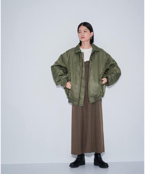 green label relaxing（グリーンレーベルリラクシング）の「【WEB限定】＜GLR or＞パテッド オーバー ジャケット -ユニセックス-（ミリタリージャケット・メンズ・オリーブ/ブラック・S/M/L）」の11枚目の写真