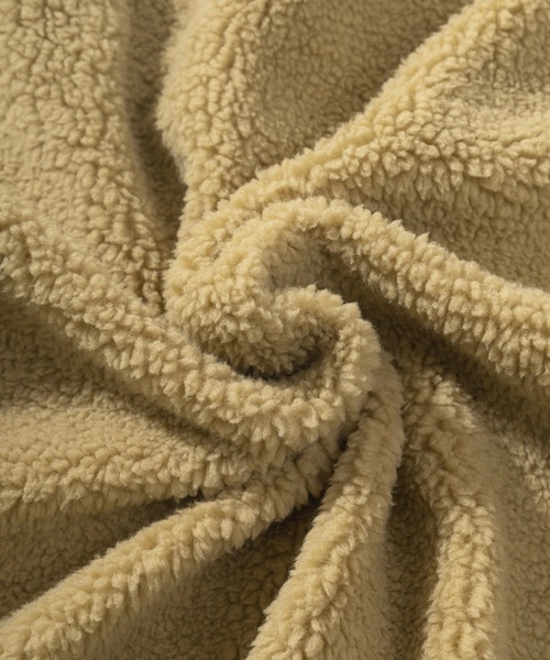 Columbia（コロンビア）の「【Columbia/コロンビア】SUGAR DOME JACKET/シュガードームジャケット/スタンドボアジャケット/ルーズシルエット//FM1385（ブルゾン・メンズ・ブラック/ベージュ/オリーブ/オフホワイト・S/M/L/XL）」の7枚目の写真