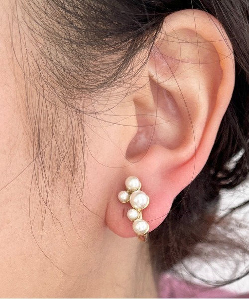 LOWRYS FARM（ローリーズファーム）の「ｇｏｏｄ－ｆｉｔイヤリング　165496（イヤリング・レディース・ゴールド系その他/ゴールド系その他2/ゴールド系その他3/その他2/その他1・FREE）」の5枚目の写真