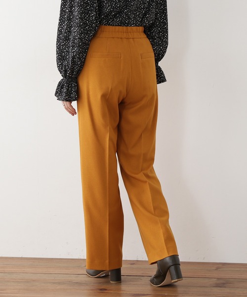 N.（N. Natural Beauty Basic）（エヌエヌナチュラルビューティーベーシック）の「【S Size Line】◆サイドバックルストレートパンツ（その他パンツ・レディース・ブラック/イエロー/グレー・SMALL/MEDIUM）」の9枚目の写真