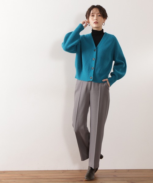 N.（N. Natural Beauty Basic）（エヌエヌナチュラルビューティーベーシック）の「【S Size Line】◆サイドバックルストレートパンツ（その他パンツ・レディース・ブラック/イエロー/グレー・SMALL/MEDIUM）」の13枚目の写真