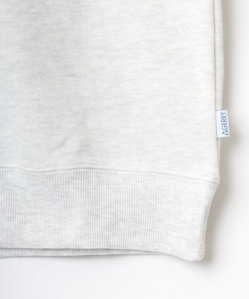 GERRY（ジェリー）の「GERRY/ジェリー ビッグシルエット ワンポイント刺繍 ハーフジップ スウェット トレーナー プルオーバー（スウェット・メンズ・ホワイト/アッシュグレー/ダークグリーン/ホワイト系その他/スミクロ・LL/M/L）」の19枚目の写真