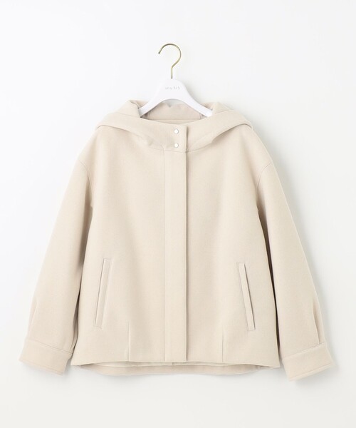 ANY SIS（エニィスィス）の「ウールライクショート アウター（その他アウター・レディース・黄土色系/アイボリー系/ネイビー系・4）」の11枚目の写真