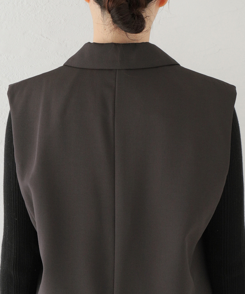 JOURNAL STANDARD relume ツイルテーラードジレ JOURNAL STANDARD relume（ジャーナルスタンダード レリューム