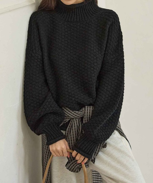 チャンキーニットプルオーバー（ニット/セーター）｜CHAN ME（チャンミ