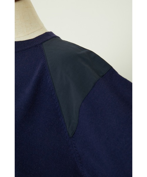 HeRIN.CYE（ヘリンドットサイ）の「Elbow patch knit OP（ワンピース