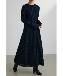 STYLEMIXER | バックフレアジャガードワンピース(ワンピース)