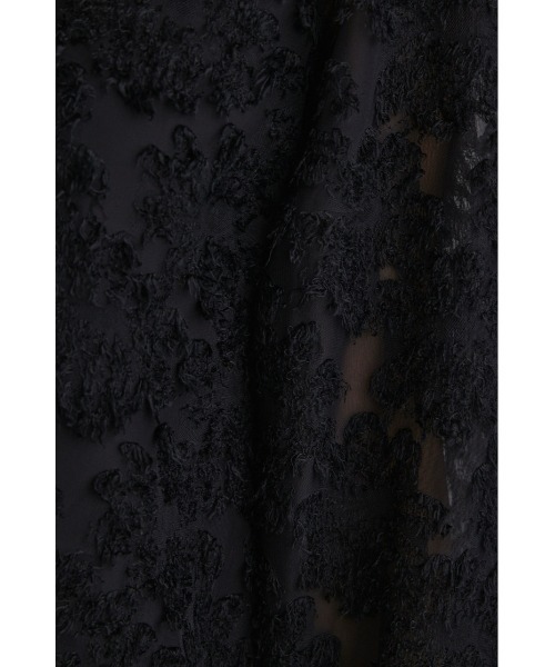 STYLEMIXER（スタイルミキサー）の「バックフレアジャガードワンピース（ワンピース・レディース・ブラック/ネイビー・SMALL/MEDIUM）」の11枚目の写真