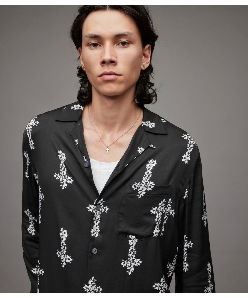 ALLSAINTS（オールセインツ）の「CROSSOUT LS SHIRT | CROSSOUT