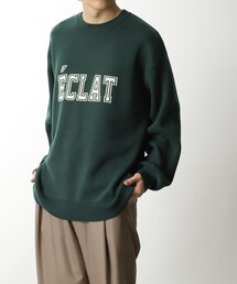 THE SHOP TK  | スウェットライクレタードニット(ニット/セーター)