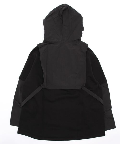 CLUB PARK（クラブパーク）の「UMAMIISIM/ウマミイズム/3WAYロゴパーカー（パーカー・メンズ・ブラック・M/S）」の3枚目の写真